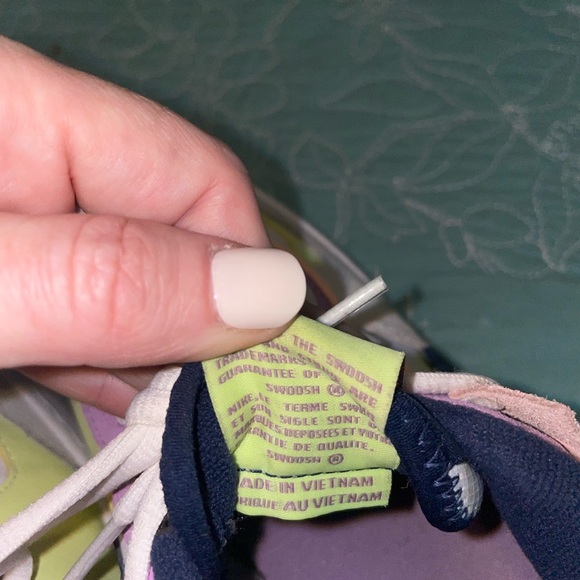 Nike Air Force 1 colorful lilac and in pink / AF1 sneakers womens 8.5 - Picture 7 of 10